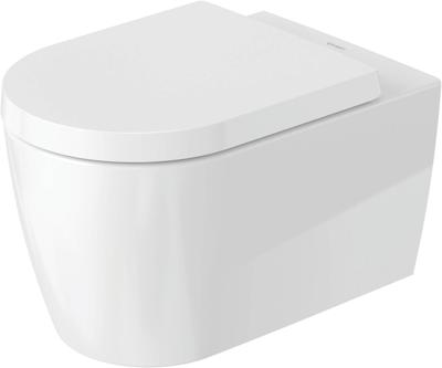 Duravit ME by Starck hangtoilet inclusief toiletbril Rimless Wondergliss 37x57x35 5cm wit
