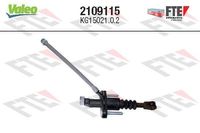 Hoofdcilinder, koppeling 2109115 Hoofdcilinder, koppeling 2109115
