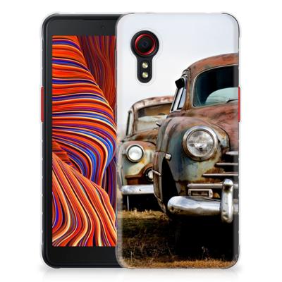 Samsung Galaxy Xcover 5 | Siliconen hoesje | met foto Vintage Auto