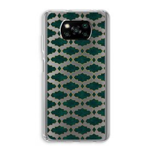 Moroccan tiles: Xiaomi Poco X3 NFC Transparant Hoesje