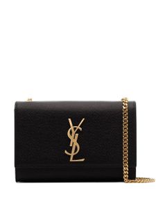 Saint Laurent petit sac porté épaule Kate - Noir