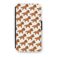 Pony: iPhone X Flip Hoesje
