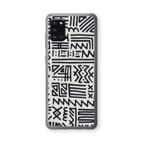 Marrakech print: Samsung Galaxy A31 Transparant Hoesje