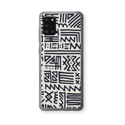 Marrakech print: Samsung Galaxy A31 Transparant Hoesje