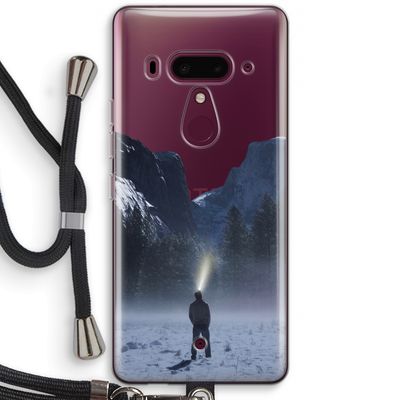 Wanderlust: HTC U12+ Transparant Hoesje met koord