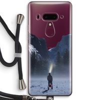 Wanderlust: HTC U12+ Transparant Hoesje met koord
