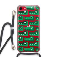 Crocs: iPhone SE 2020 Transparant Hoesje met koord Crocs: iPhone SE 2020 Transparant Hoesje met koord