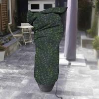Capi Capi Plantenhoes groot 150x250 cm zwarte en groene print