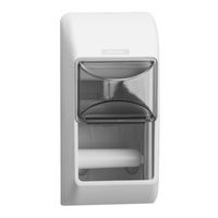 Katrin 92384 toiletpapierhouder Wit Kunststof Dispenser voor toiletpapierrollen - thumbnail