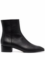 Scarosso Ambra leather ankle boots - Noir - thumbnail