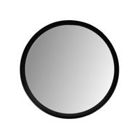Ronde Spiegel-40x3x40-Zwart-Metaal