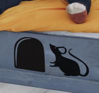 Muurstickers dieren muisje en holletje Muurstickers dieren muisje en holletje