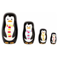 Kinderkamer decoratie pinguis matroesjka set