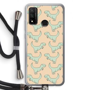 Dinos: Huawei P Smart (2020) Transparant Hoesje met koord