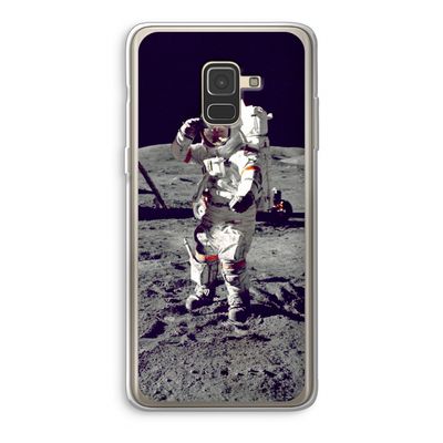 Spaceman: Samsung Galaxy A8 (2018) Transparant Hoesje