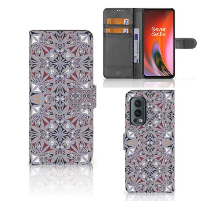 OnePlus Nord 2 5G | Bookcase | Flower Tiles