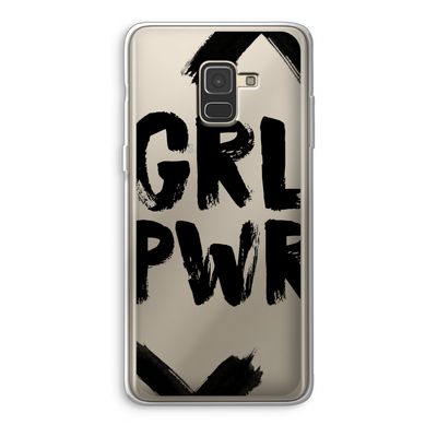 Girl Power #2: Samsung Galaxy A8 (2018) Transparant Hoesje