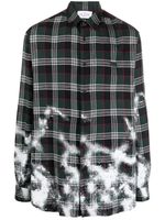 Philipp Plein chemise Dandy à motif tartan - Vert - thumbnail