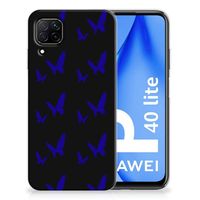 Huawei P40 Lite TPU bumper Vlinder Patroon