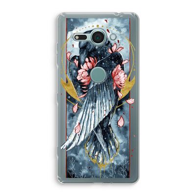 Golden Raven: Sony Xperia XZ2 Compact Transparant Hoesje