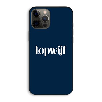 Topwijf Navy: iPhone 12 Pro Max Biologisch afbreekbaar hoesje
