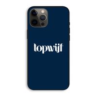 Topwijf Navy: iPhone 12 Pro Max Biologisch afbreekbaar hoesje
