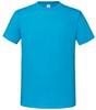 Fruit Of The Loom F185 Iconic 195 T - Azure Blue - 3XL