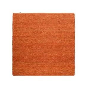 Nordic Weavers Wollen vloerkleed vierkant - Lett cognac - 200x200 cm
