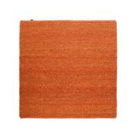 Nordic Weavers Wollen vloerkleed vierkant - Lett cognac - 200x200 cm