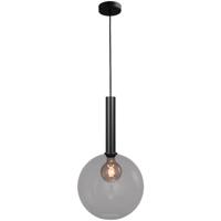 Masterlight Hanglamp Ø 30cmBella 2 Zwart met smoke glas - 2980-05-05-30