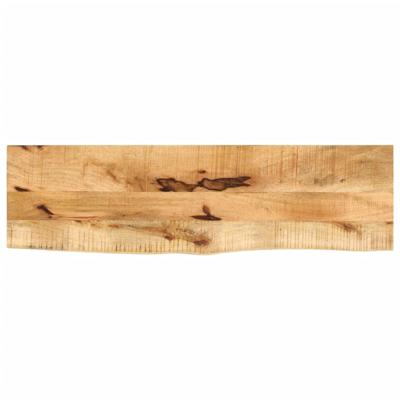 Tafelblad met natuurlijke rand 110x40x2,5 cm massief mangohout