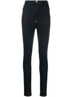 Philipp Plein legging façon jean Super High Waist - Bleu