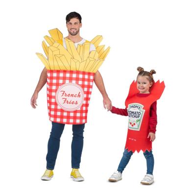 Kostuums voor Volwassenen My Other Me Friet Ketchup Één maat