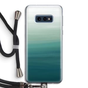 Ocean: Samsung Galaxy S10e Transparant Hoesje met koord