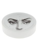 Fornasetti cendrier à imprimé visage - Blanc - thumbnail