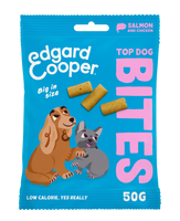 Edgard & Cooper Bites Large Zalm&Kip hondensnacks 50 gram