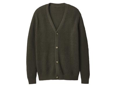 esmara Men Gebreid heren vest (Groen, XL)