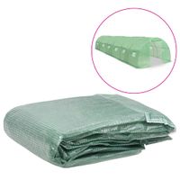 VidaXL Kashoes vervangend (27 m²) 300x900x200 cm groen
