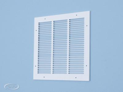 Afdekrooster staal wit RAL 9010 Afdekrooster staal wit RAL 9010