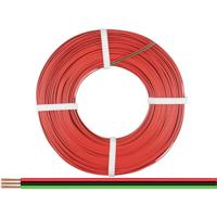 Donau Elektronik 318-014-50 Draad 3 x 0.14 mm² Rood, Groen, Zwart 50 m - thumbnail