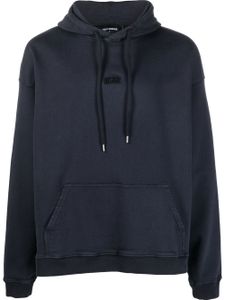 DSQUARED2 hoodie à logo brodé - Bleu