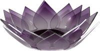 Lotus Kaarshouder Acryl Crown Chakra