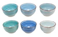 Cookinglife Soepkommen / kommen Delice Blauw ø 14 cm - 6 stuks