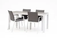 Trestino diningset gironde 161 alton wit