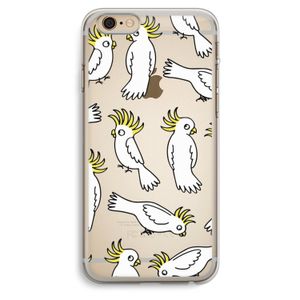 Papegaai: iPhone 6 Plus / 6S Plus Transparant Hoesje