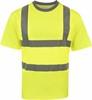 Korntex KX074 Heavy Duty Polycotton Hi-Vis T-Shirt Barcelona - Signal Yellow - 5XL