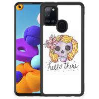 Mobiel Case Samsung Galaxy A21s Boho Skull