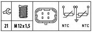 Temperatuursensor 6PT009309581
