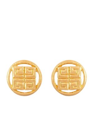Givenchy Pre-Owned boucles d'oreilles 4G à fermoir clip (années 1980)