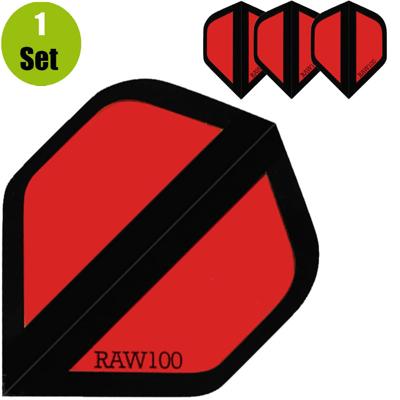 Designa Zone Dartflights - Rood